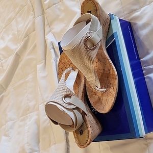 Gold Glitter Sandals